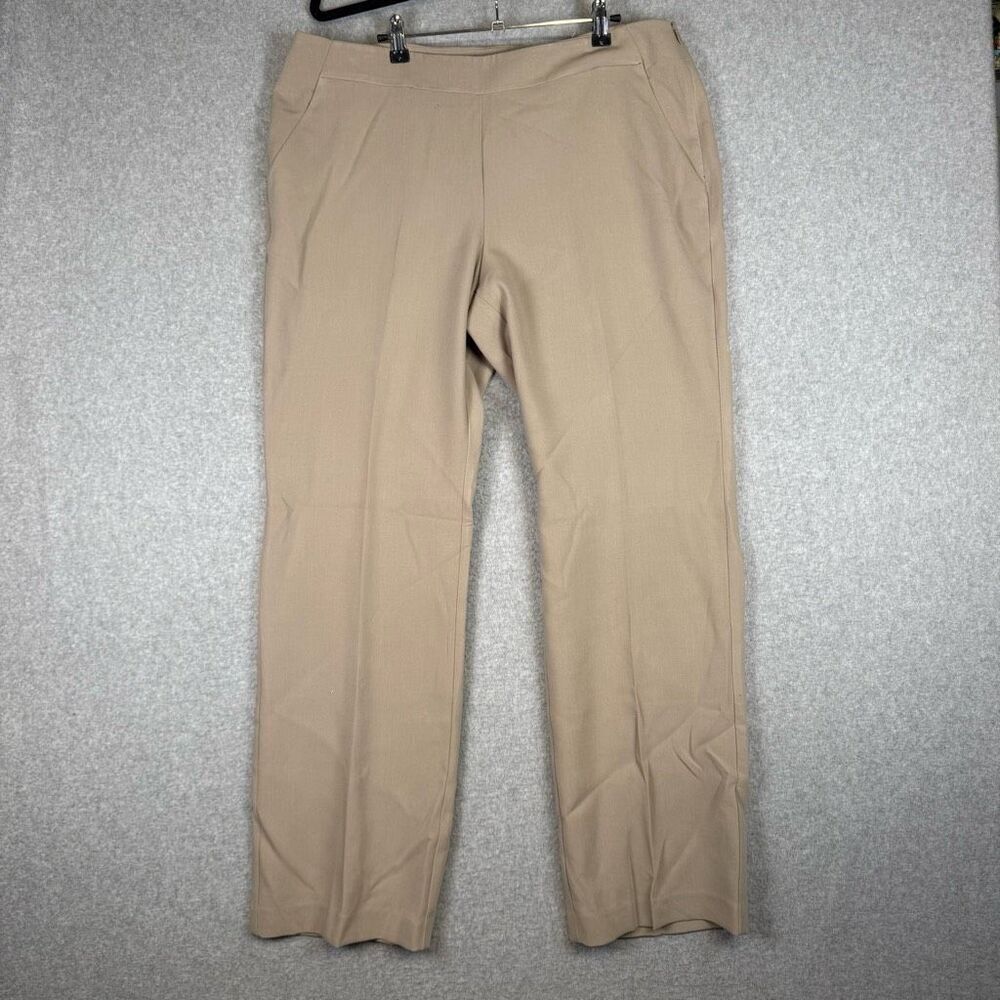 New Chico's Size 3, 16, XL The Ultimate Fit Manhattan Straight Leg Regular Pants
